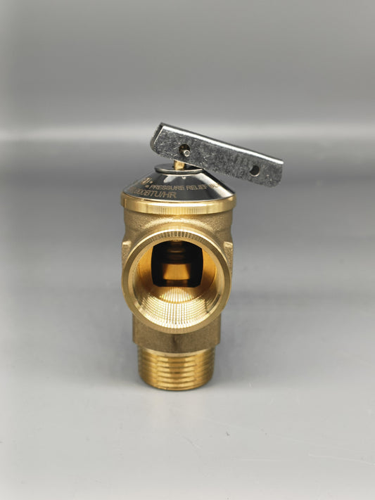 3/4NPT American standard low-lead brass water heater safety valve, 150psi brass pressure relief valve